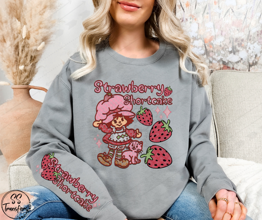 Shortcake Faux Lace (w/Sleeve Option) DTF Transfer
