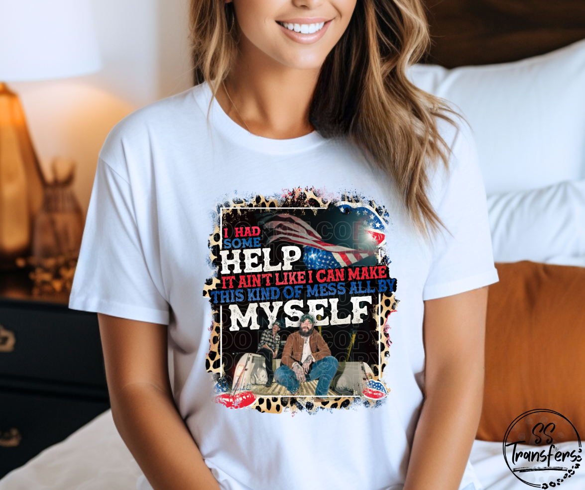 It Ain't Like I Can Make This Mess (Multiple Colors) DTF Transfer