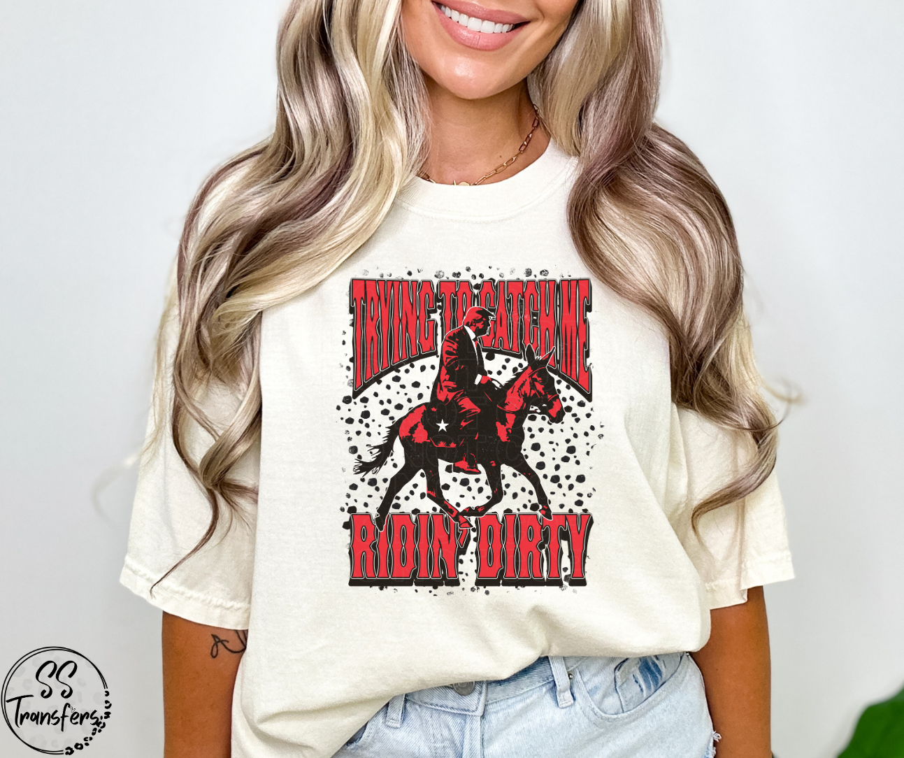 Ridin' Dirty (Multiple Colors) DTF Transfer