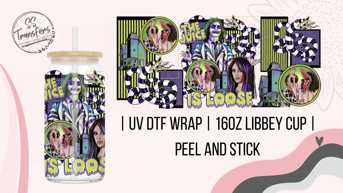 Beetle Guy and Girl Libbey UV Wrap