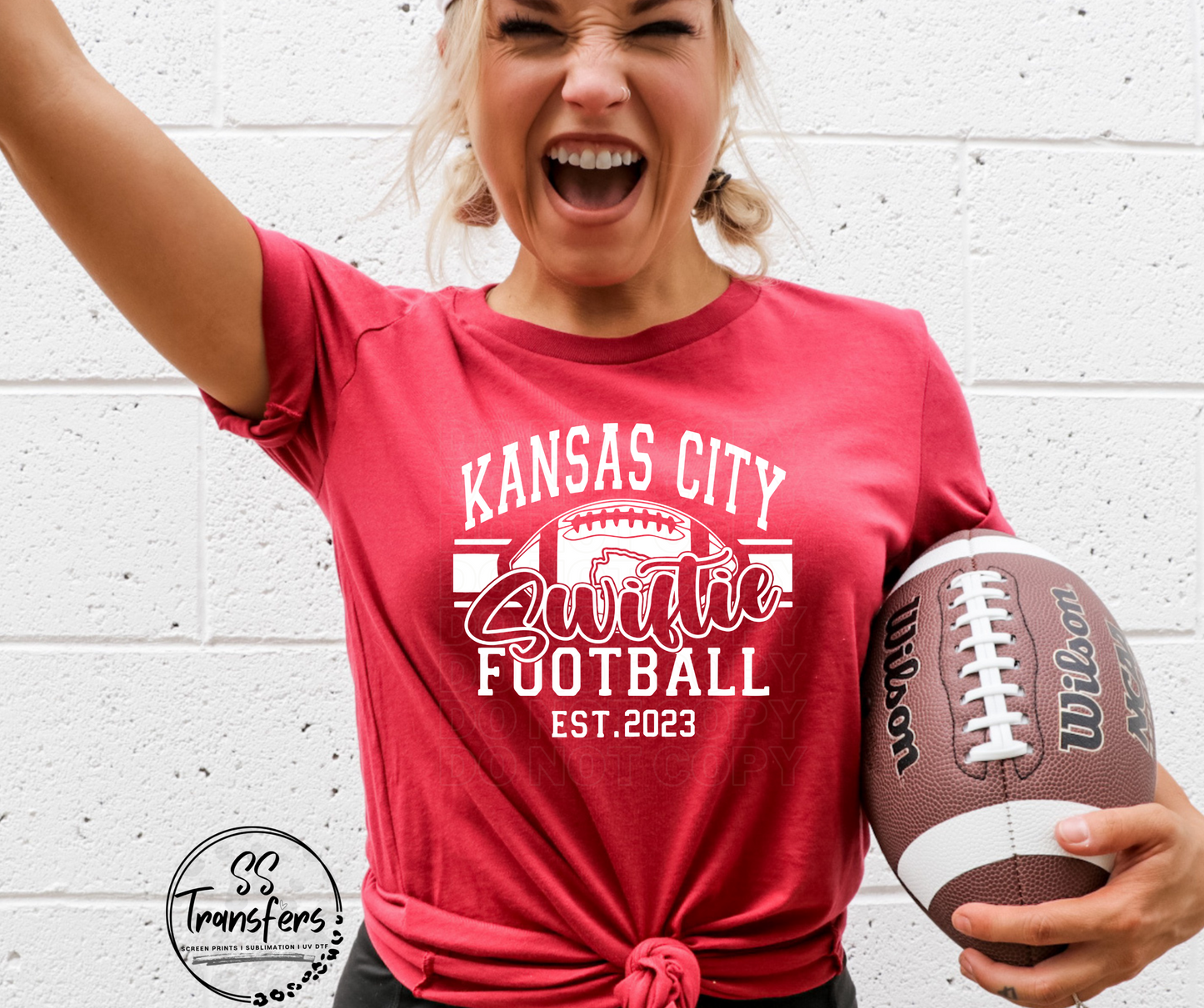 Swiftie Football DTF Transfer