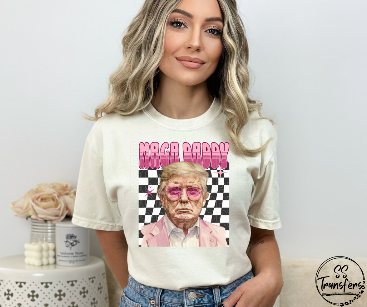 MAGA Daddy DTF Transfer