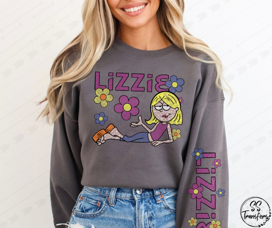 Lizzie Faux Lace (w/Sleeve Option) DTF Transfer