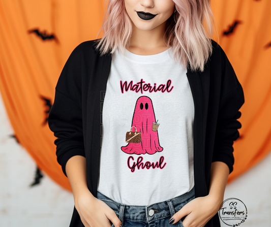 Material Ghoul DTF Transfer