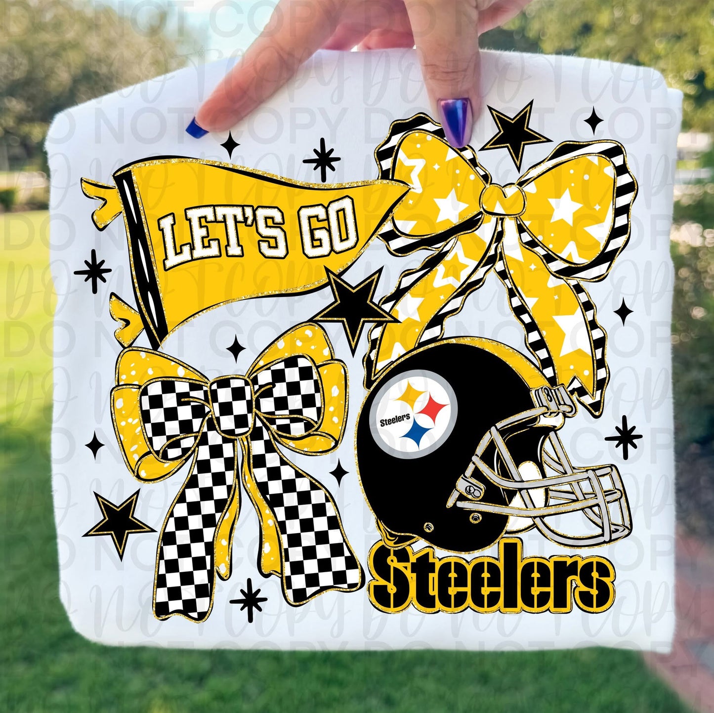 Let's Go Bows Pro (All Teams Avail.) DTF Transfer