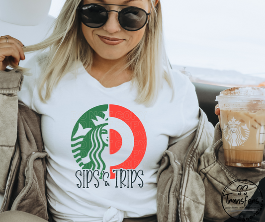 Coffee and Target DTF Transfer