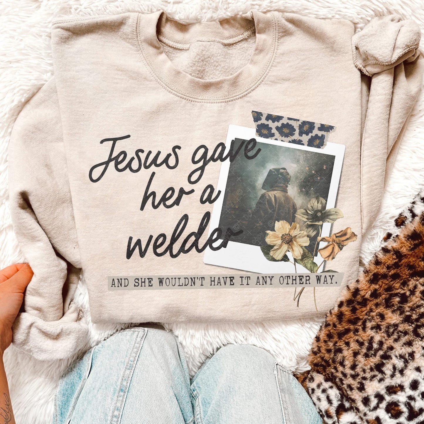 Jesus Gave Her A....(Multiple Choices) DTF Transfer