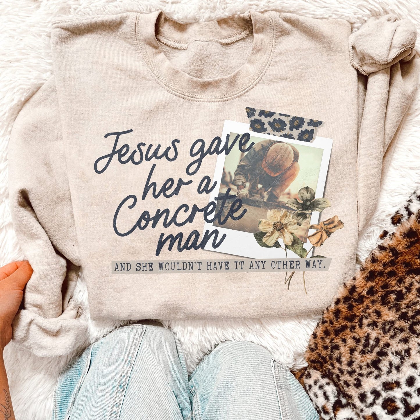Jesus Gave Her A....(Multiple Choices) DTF Transfer