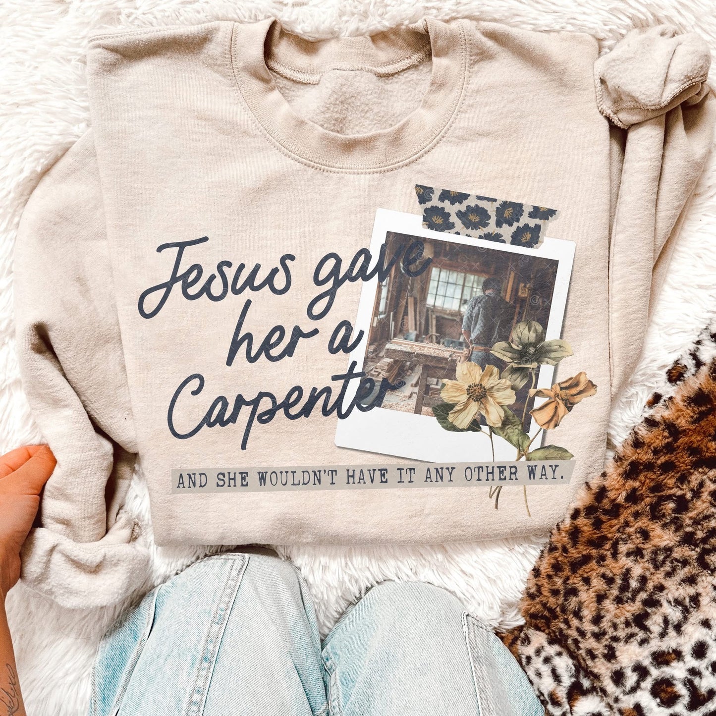 Jesus Gave Her A....(Multiple Choices) DTF Transfer