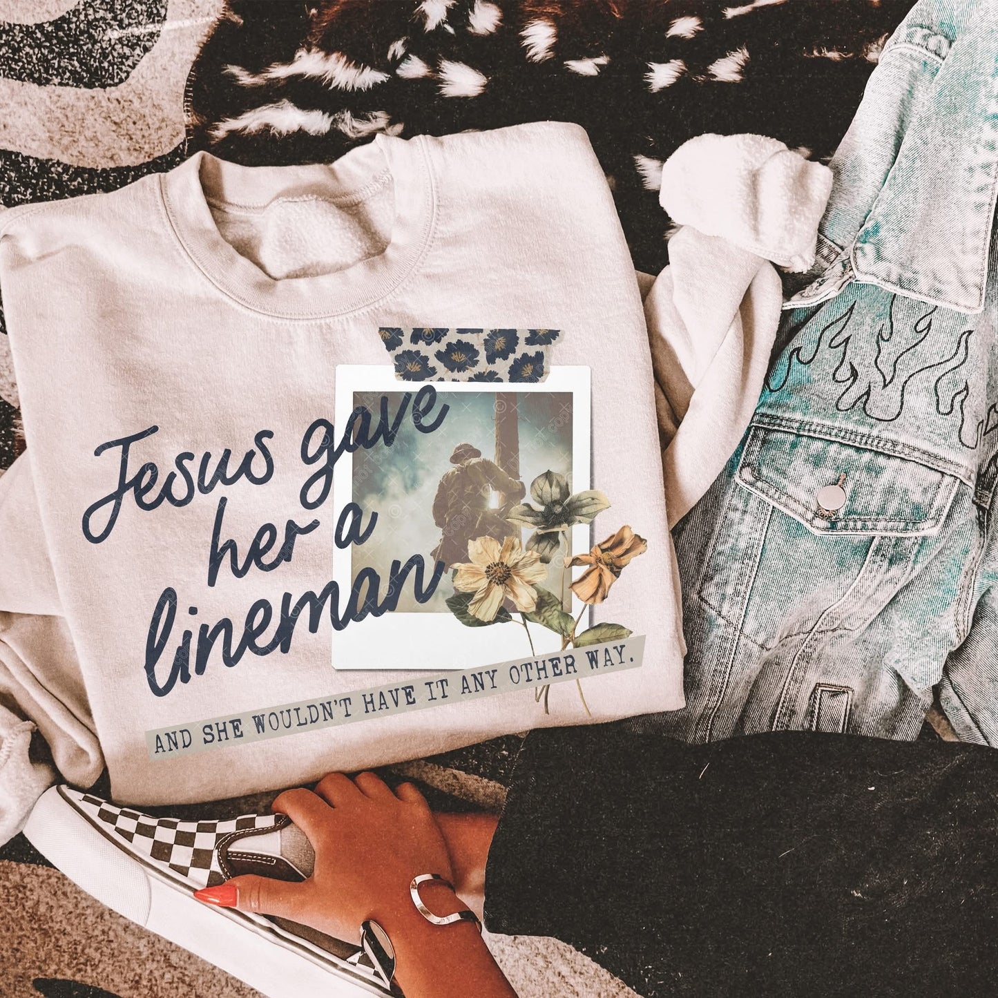 Jesus Gave Her A....(Multiple Choices) DTF Transfer