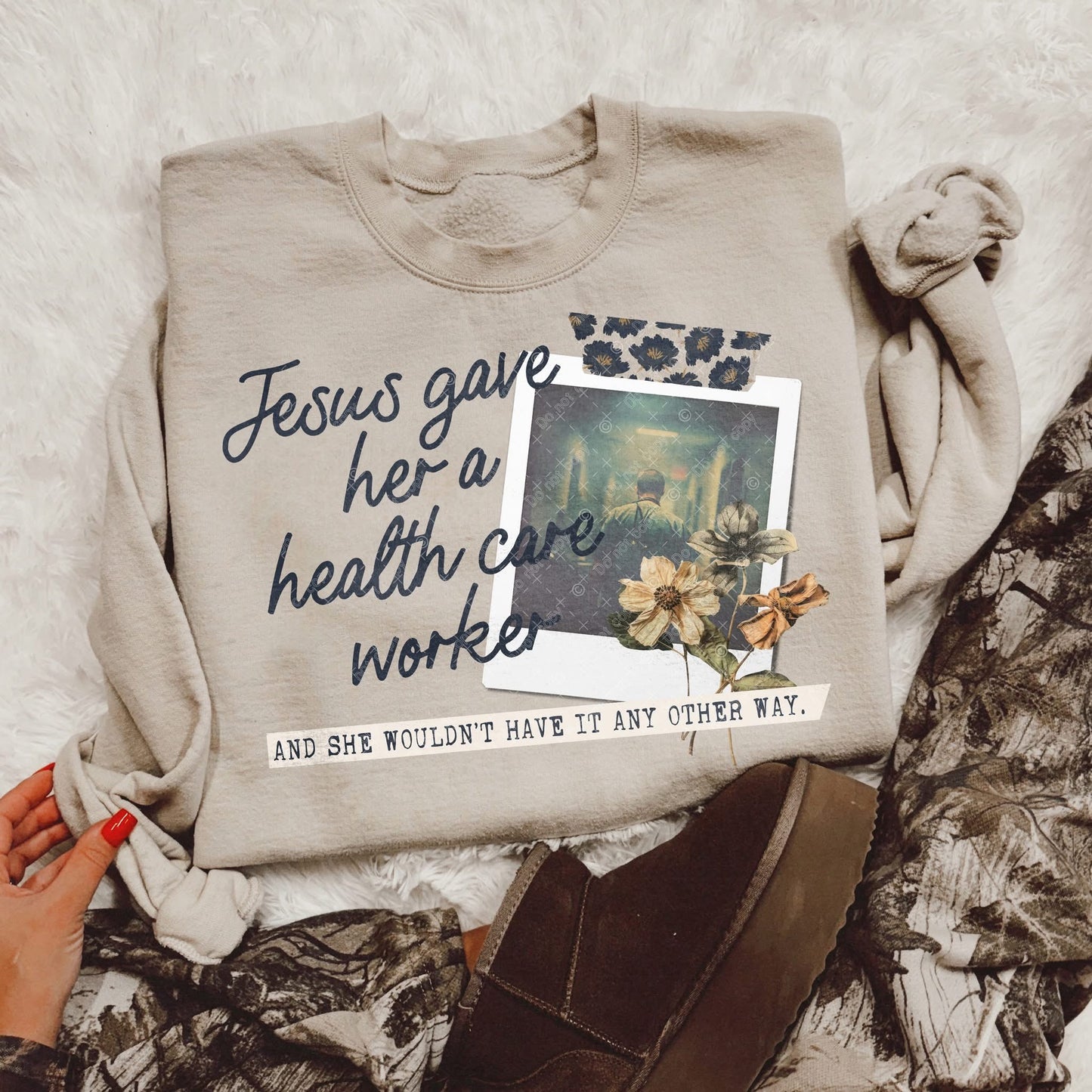 Jesus Gave Her A....(Multiple Choices) DTF Transfer