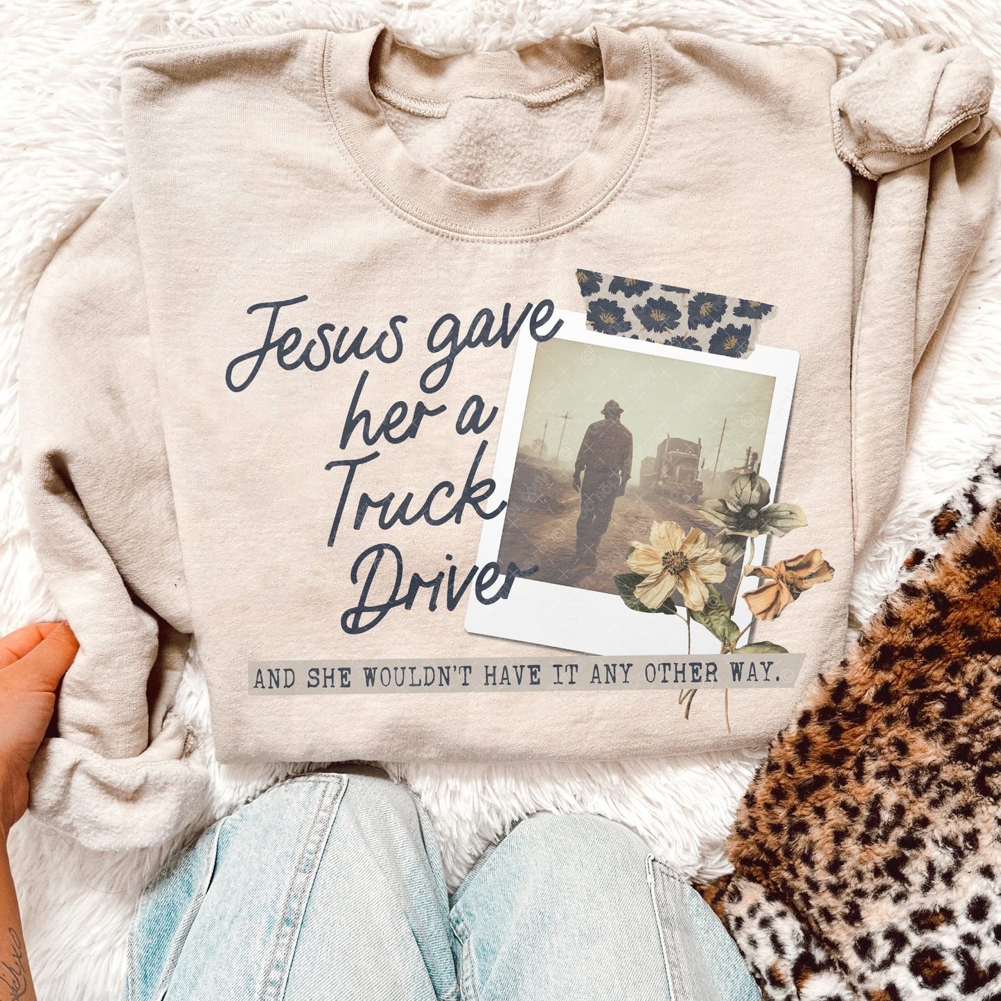 Jesus Gave Her A....(Multiple Choices) DTF Transfer