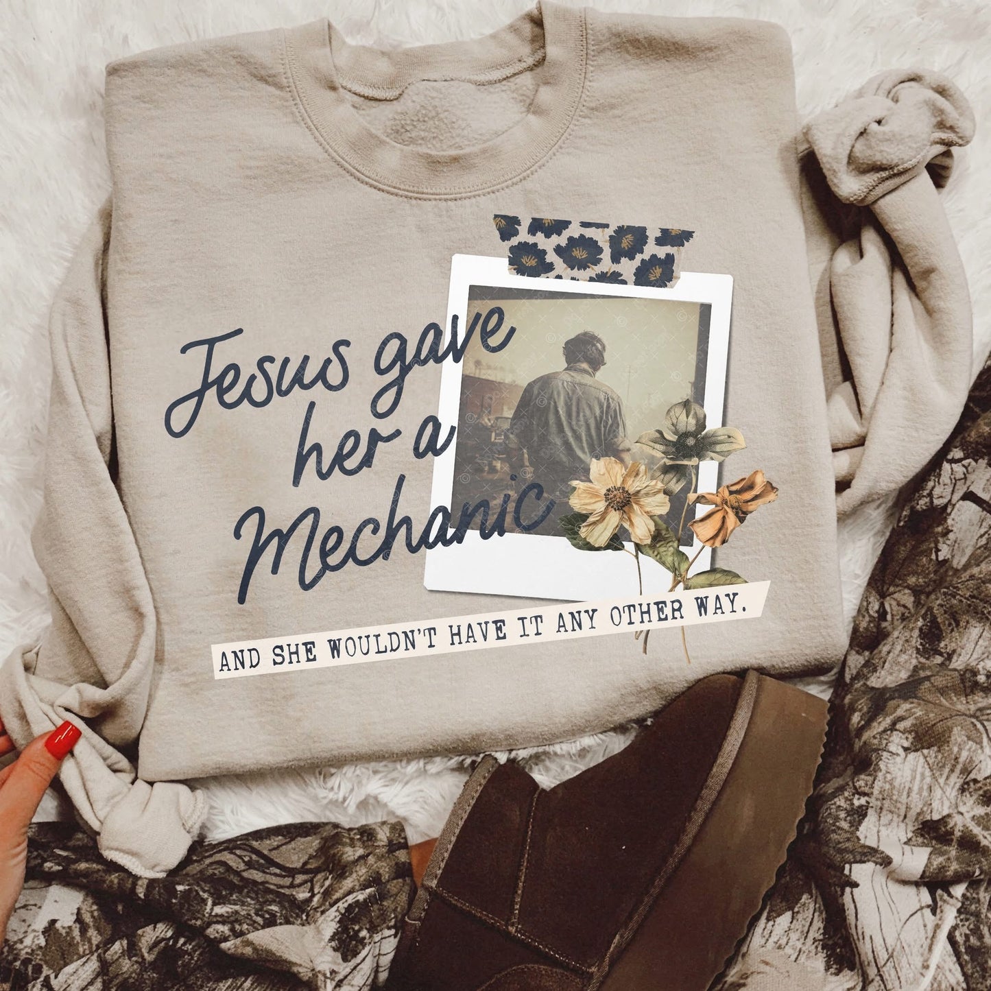 Jesus Gave Her A....(Multiple Choices) DTF Transfer