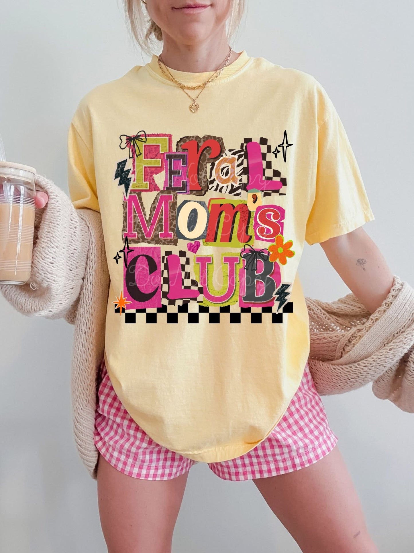 Feral Moms Club DTF Transfer