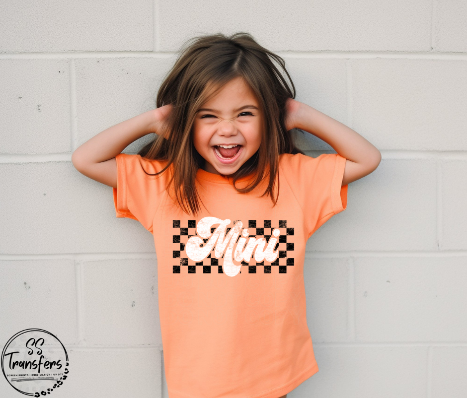 Checkered Mini (Multiple Colors) DTF Transfer