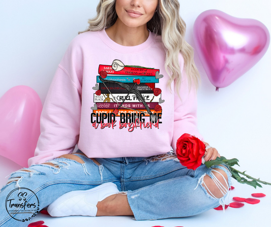 Cupid Bring Me A Book Boyfriend DTF Transfer