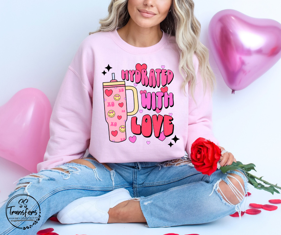 Hydrated With Love DTF Transfer