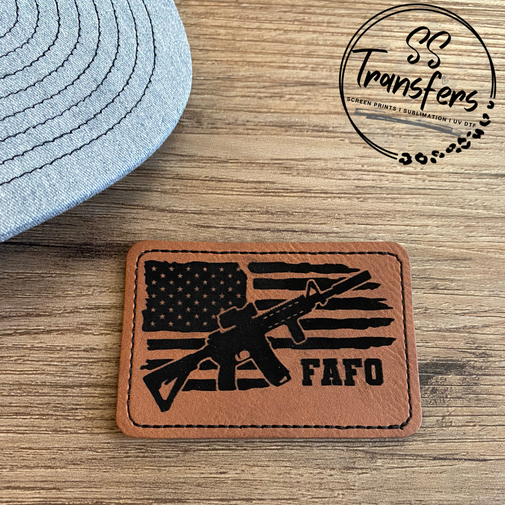 FAFO Collection Leather Patches – SS Transfers