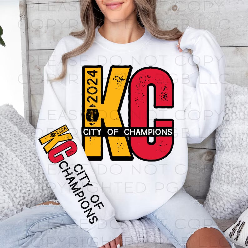 KC City of Champions DTF Transfer