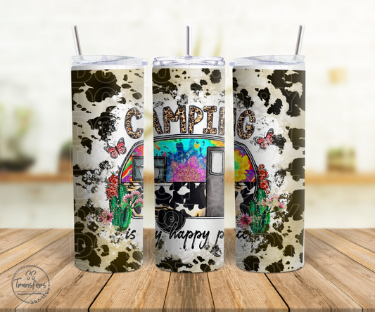 Camping Rules Sublimation Tumbler