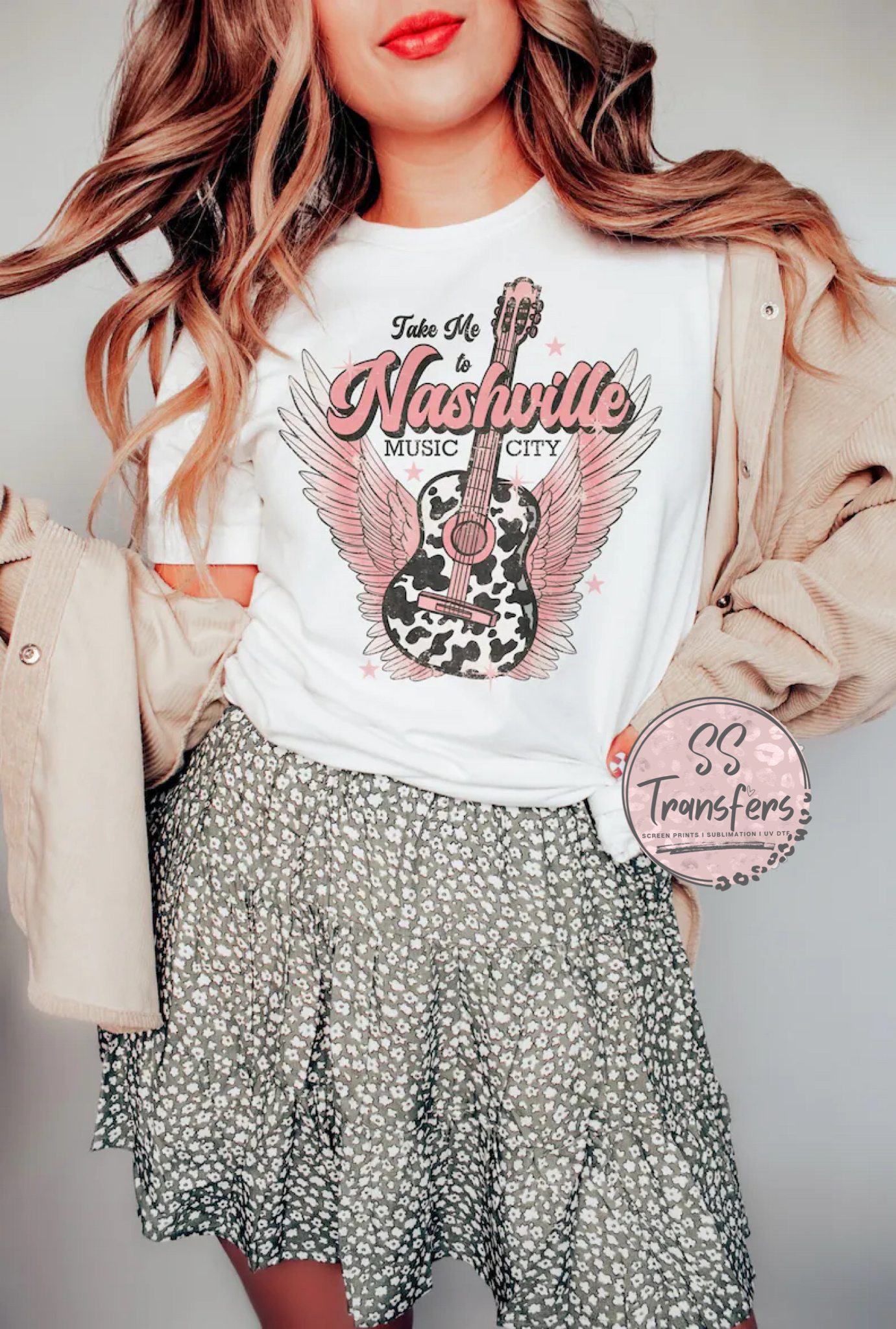 Take Me To Music City Sublimation Transfer